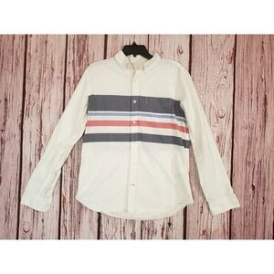 Vintage GAP Button Down Shirt Western Cowboy Stripes Y2K Long Sleeves Cotton Men